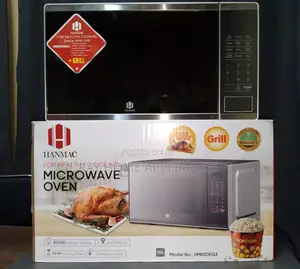 20litres Silver Hanmac Digital Plus Grill Microwave 3 Years Warranty