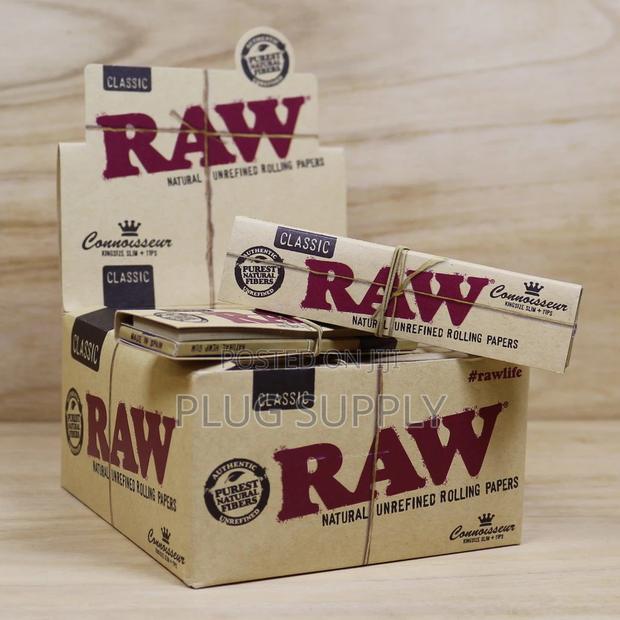 Raw Connoisseur Papers Kingsize Slim + Tips - main view