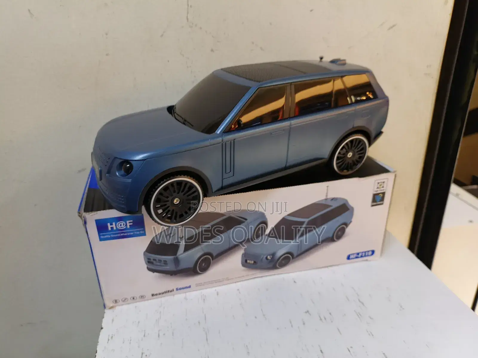 Hf-F119 Car-Shaped Bluetooth Speaker.
