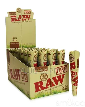 Raw Organic 1 1/4 Pre-Rolled Cones
