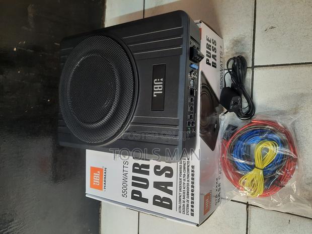 JBL Basspro Nano Underseat Powered Car Subwoofer 5500w