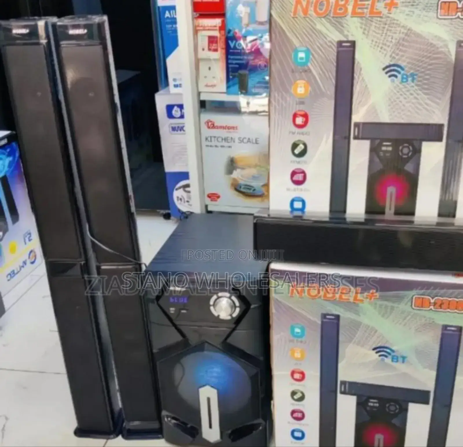 New Nobel Tall Boys Home Theatre. 5.1