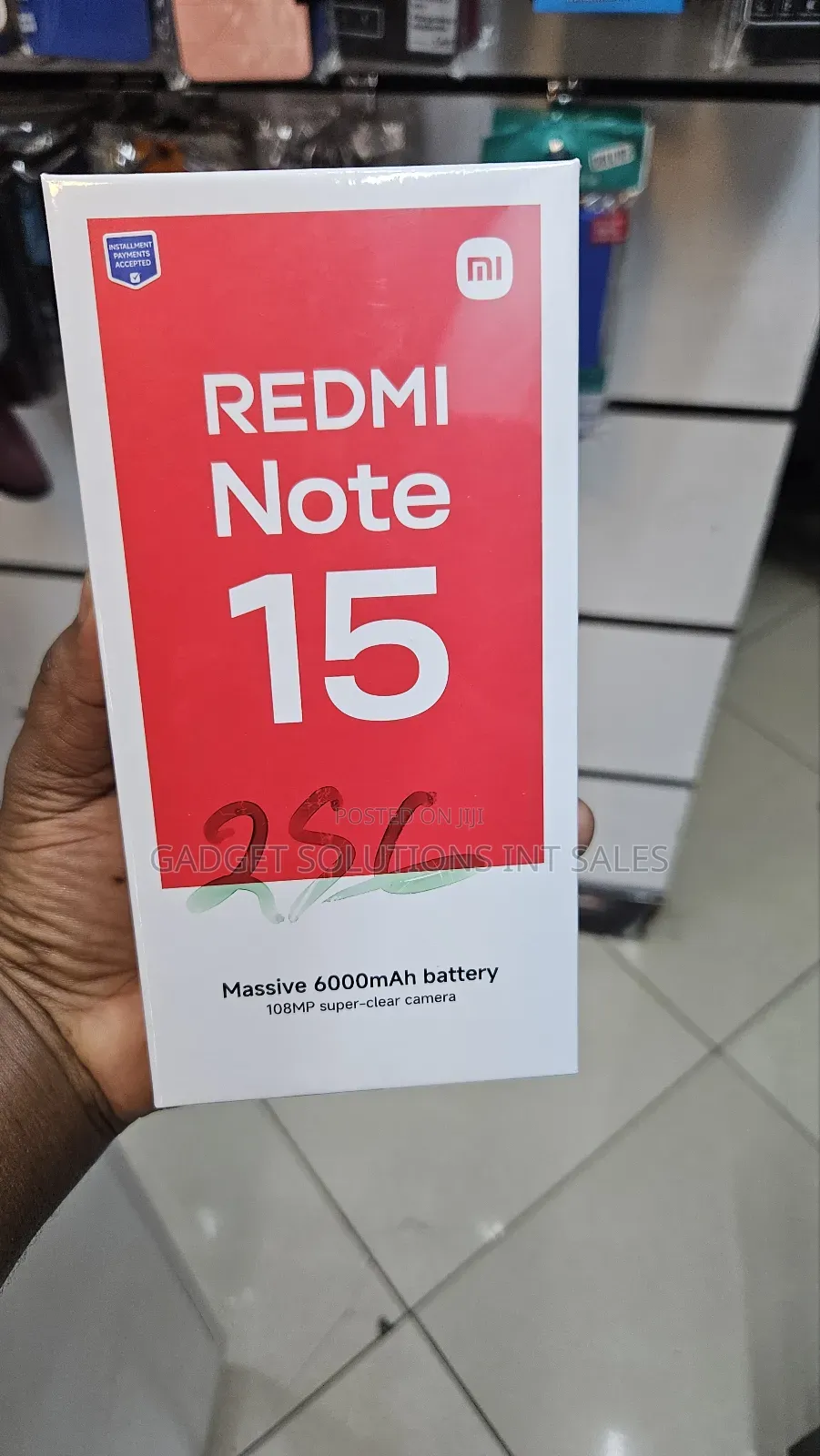 New Xiaomi Redmi Note 15 256 GB Red