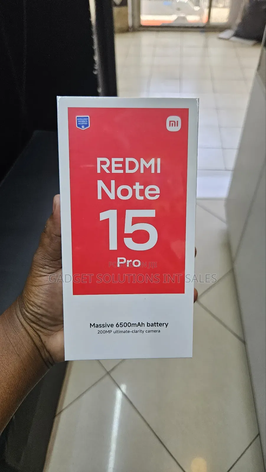 New Xiaomi Redmi Note 15 Pro 256 GB Red