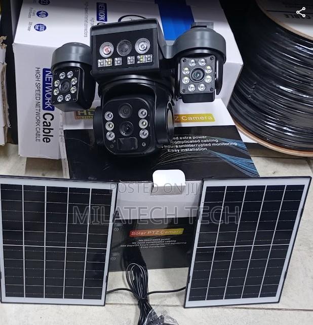Solar 4g Triple Lens Surveillance Cctv.Oty - main view