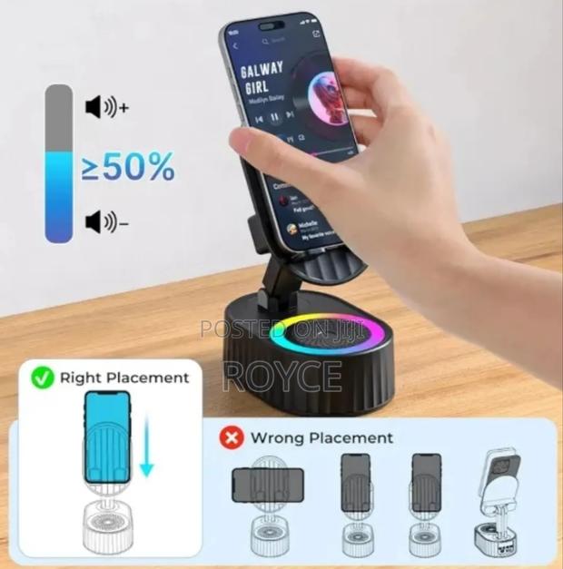 Desktop Phone Stand With Bluetooth Speaker - thumbnail 3