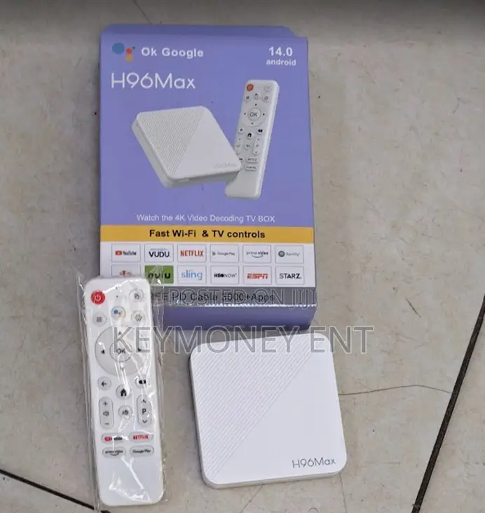 H96 Max Android 14.0 Smart Android Tv Box 2gb Ram 16gb Storage