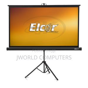 Lw TPS -200t - Tripod Projector Screen 200 X 200 - thumbnail 2
