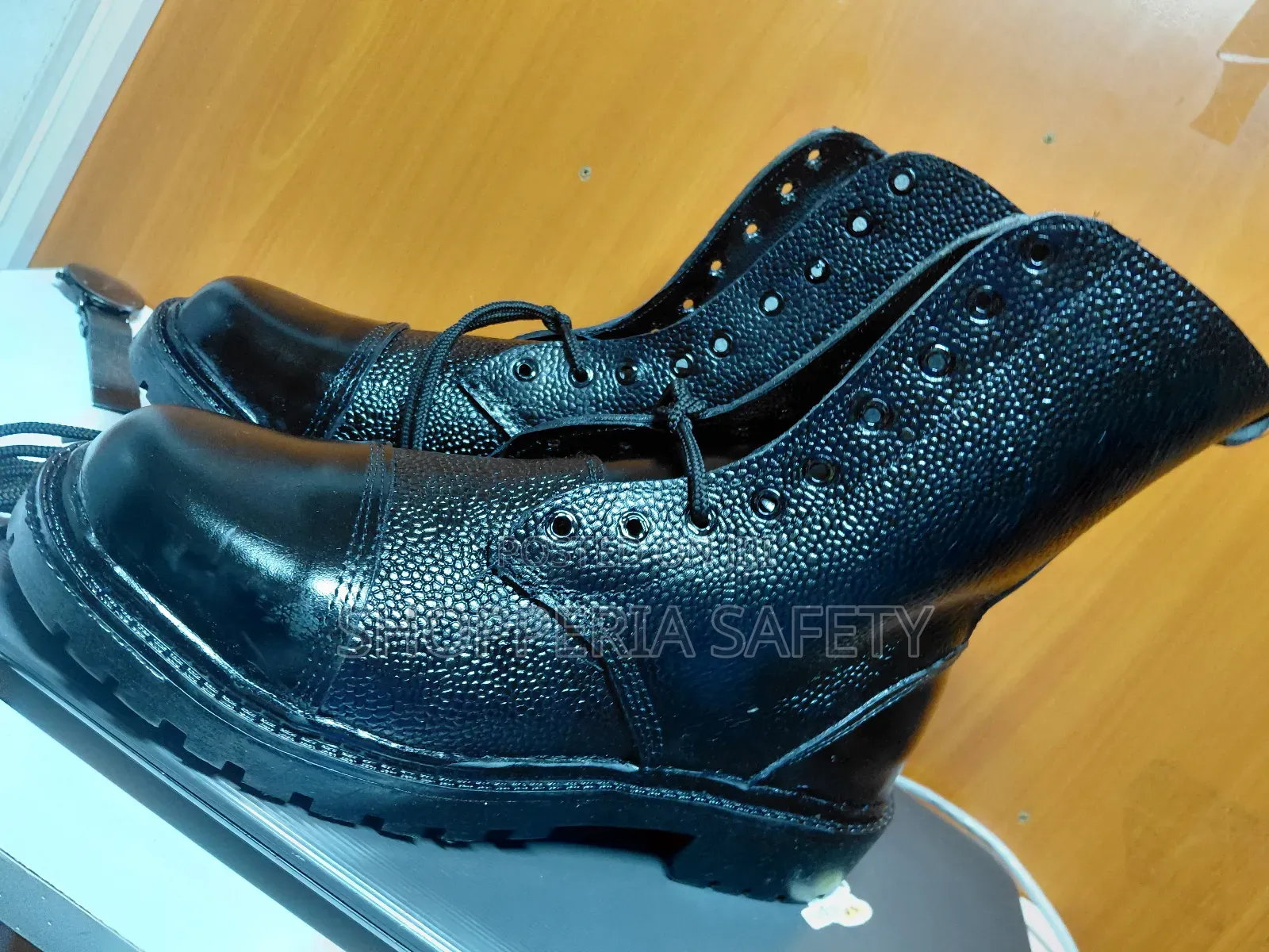 Black Security Boots