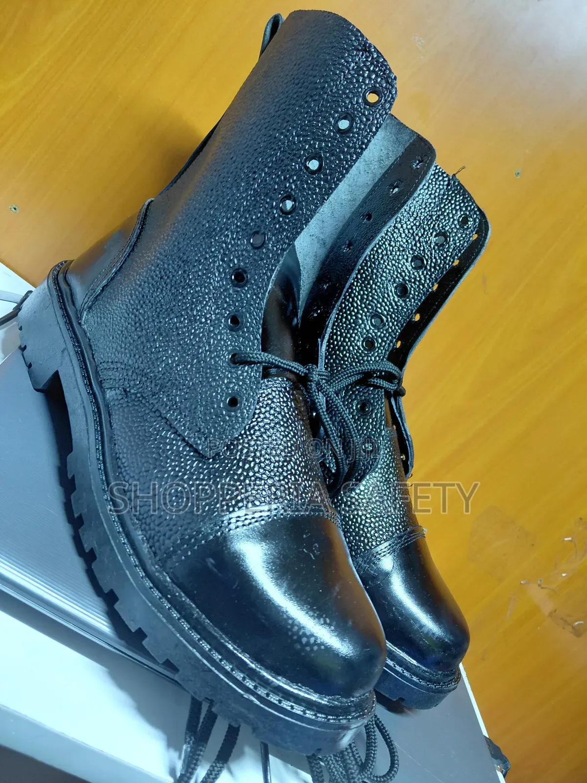 Black Security Boots
