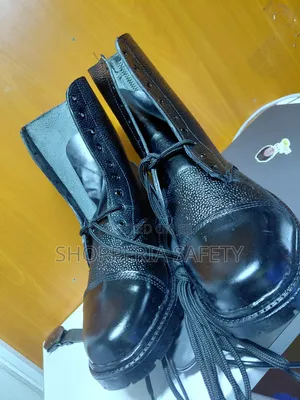 Black Security Boots