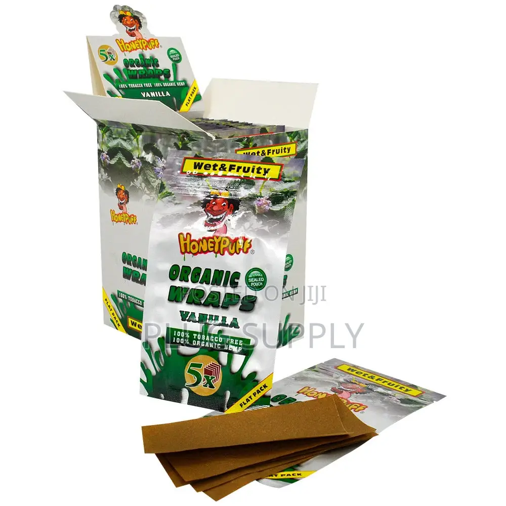 Honeypuff Flavored Blunt Wraps - (5 Wraps Per Pack)