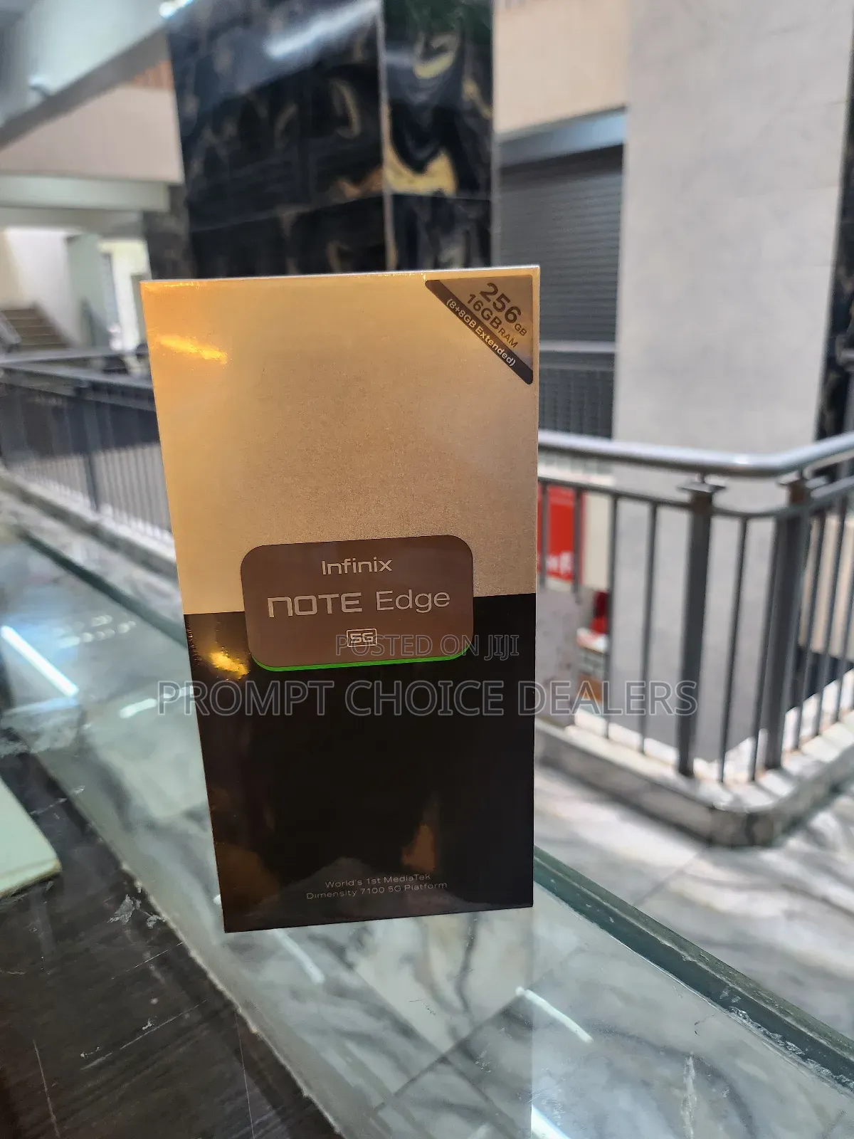 New Infinix Note Edge 256 GB Black