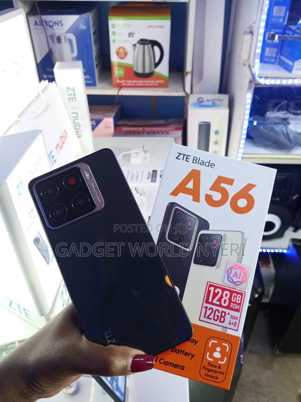 New ZTE Blade A56 128 GB Black - thumbnail 2