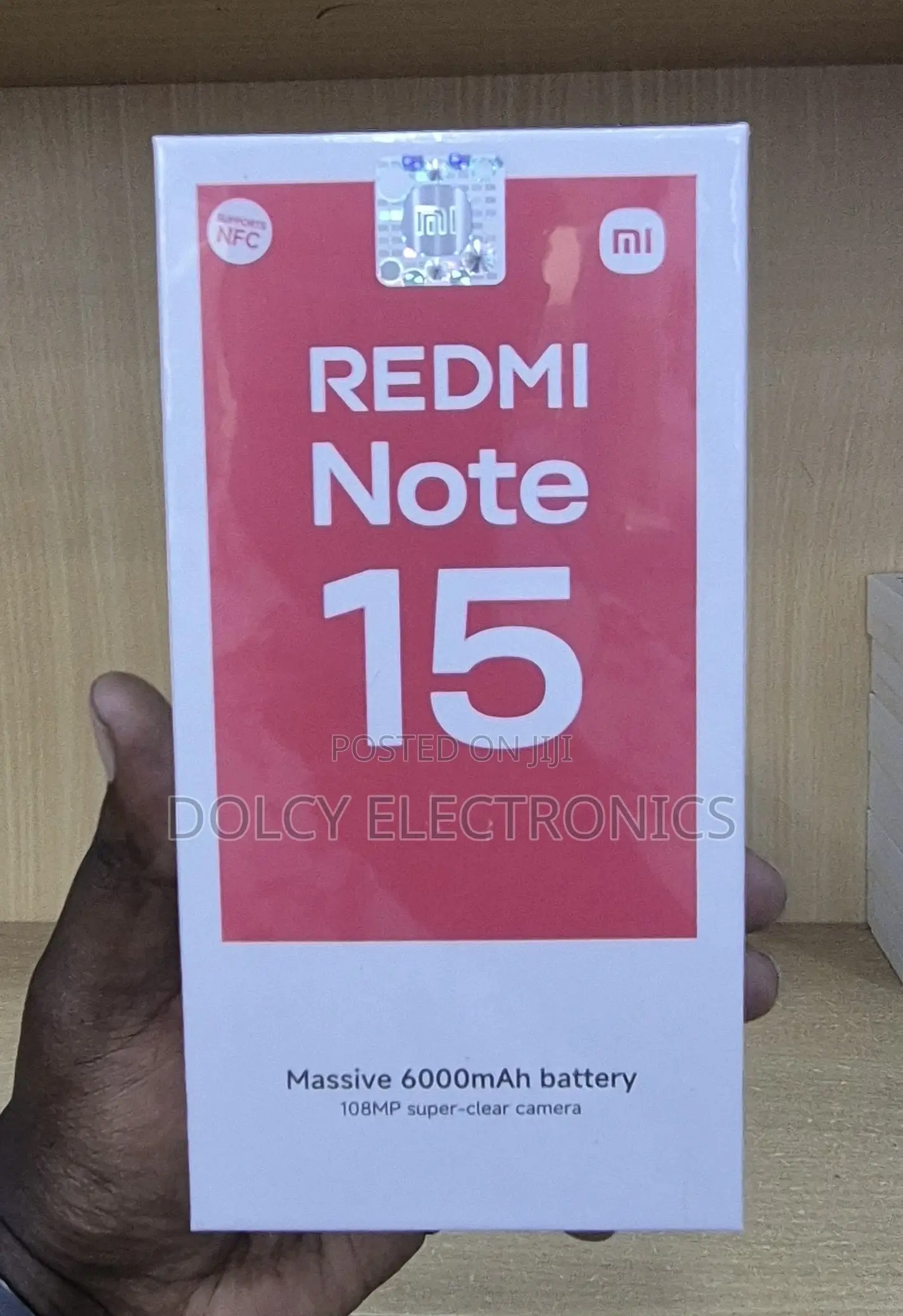 New Xiaomi Redmi Note 15 128 GB Black