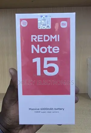 New Xiaomi Redmi Note 15 128 GB Black