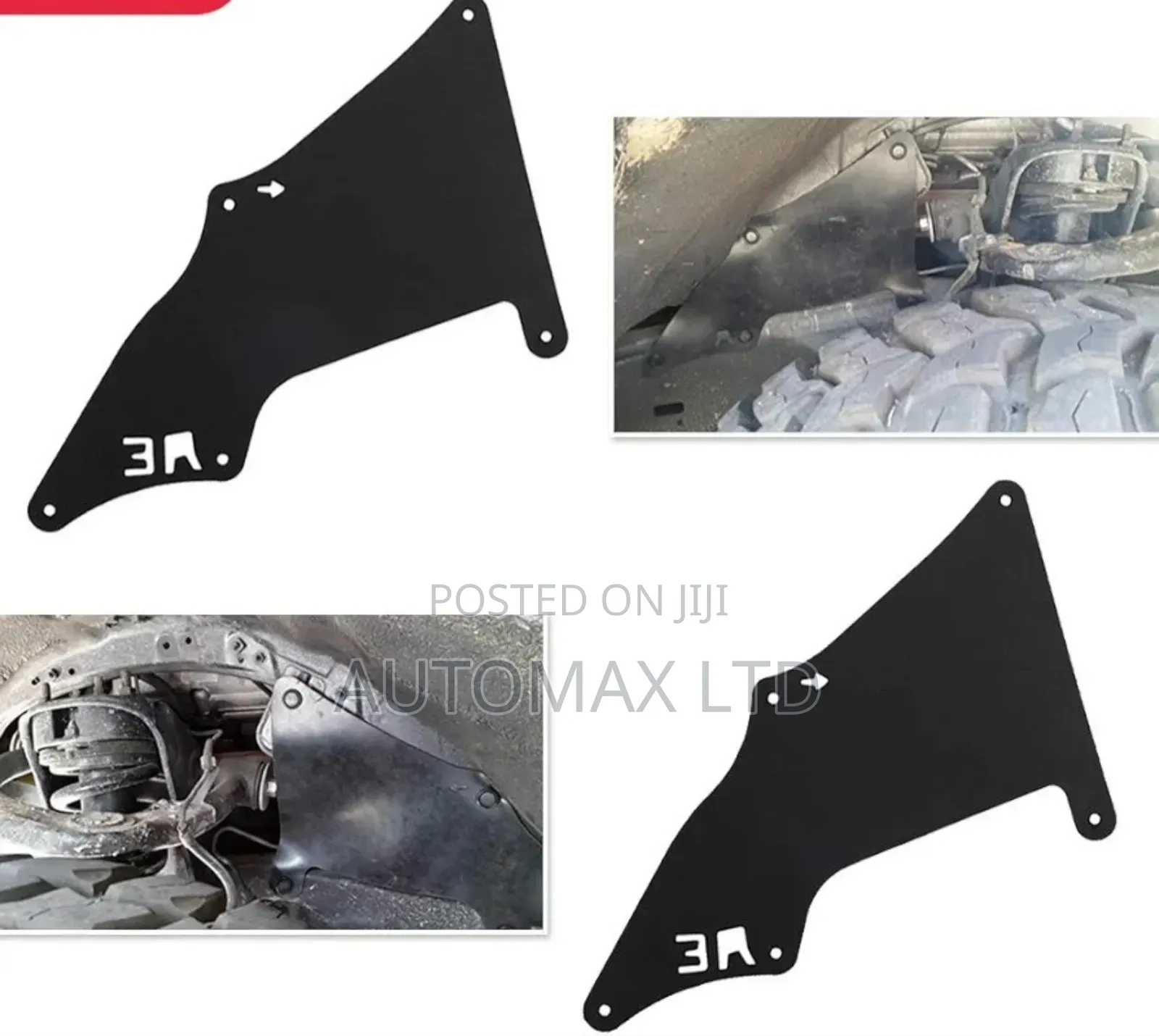 Front Fender Splash Guard Liner. For Prado J120 J150