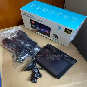 C12 Touch Screen Vehicle Blackbox Dvr, Which Is a Three-Camera