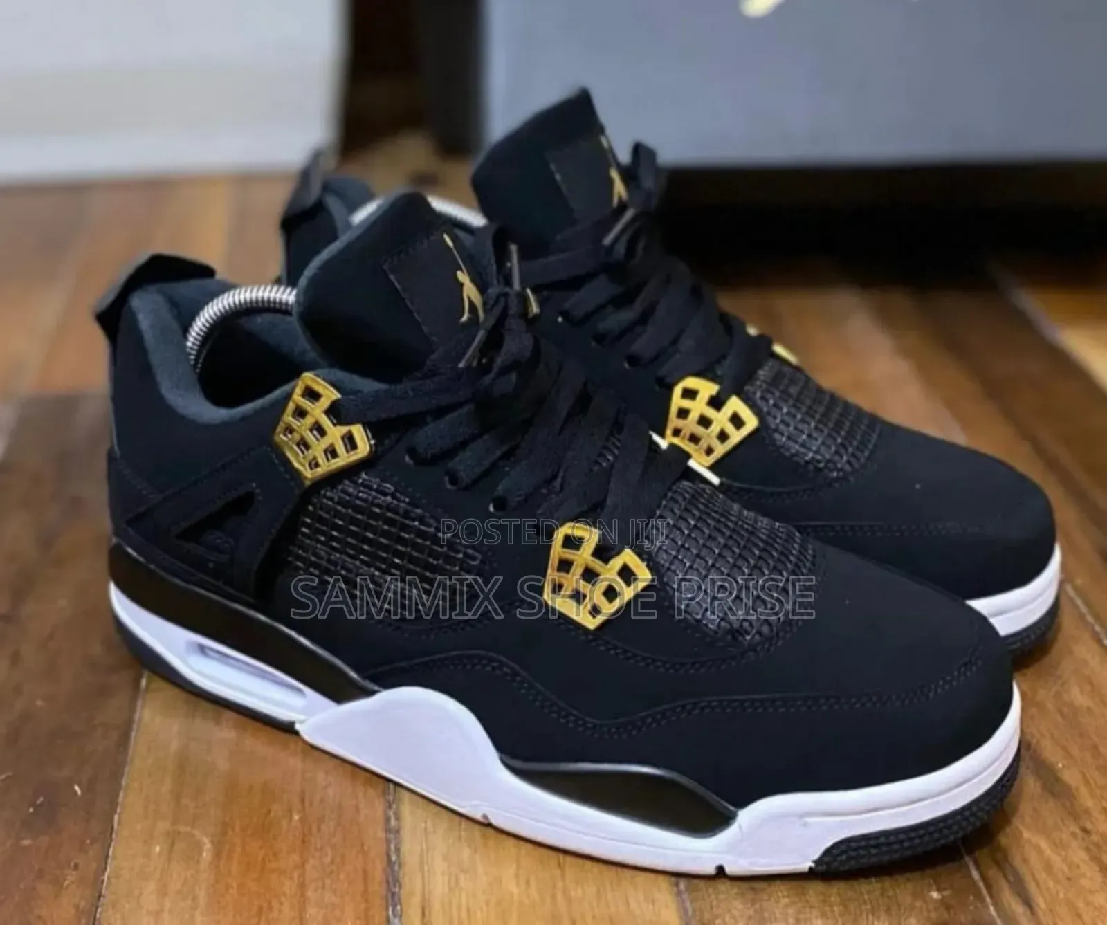 Jordan 4 Military Gold