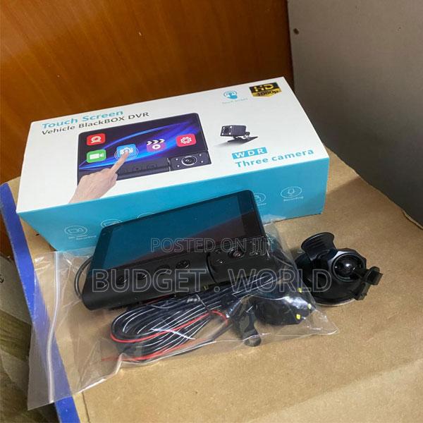 C12 Advanced Car DVR – 3 Cameras Touch Screen Recording - main view