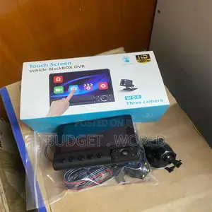 C12 Touch Display Car Blackbox – Triple Lens Dash Camera