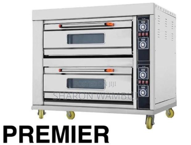 Commercial Electric Oven Two Deck Four Trays /Two Deck Four Trays