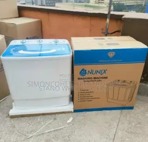 Semi Automatic Digital Nunix 7.5kgs Washing Machine