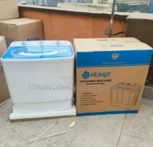 Semi Automatic Digital Nunix 7.5kgs Washing Machine