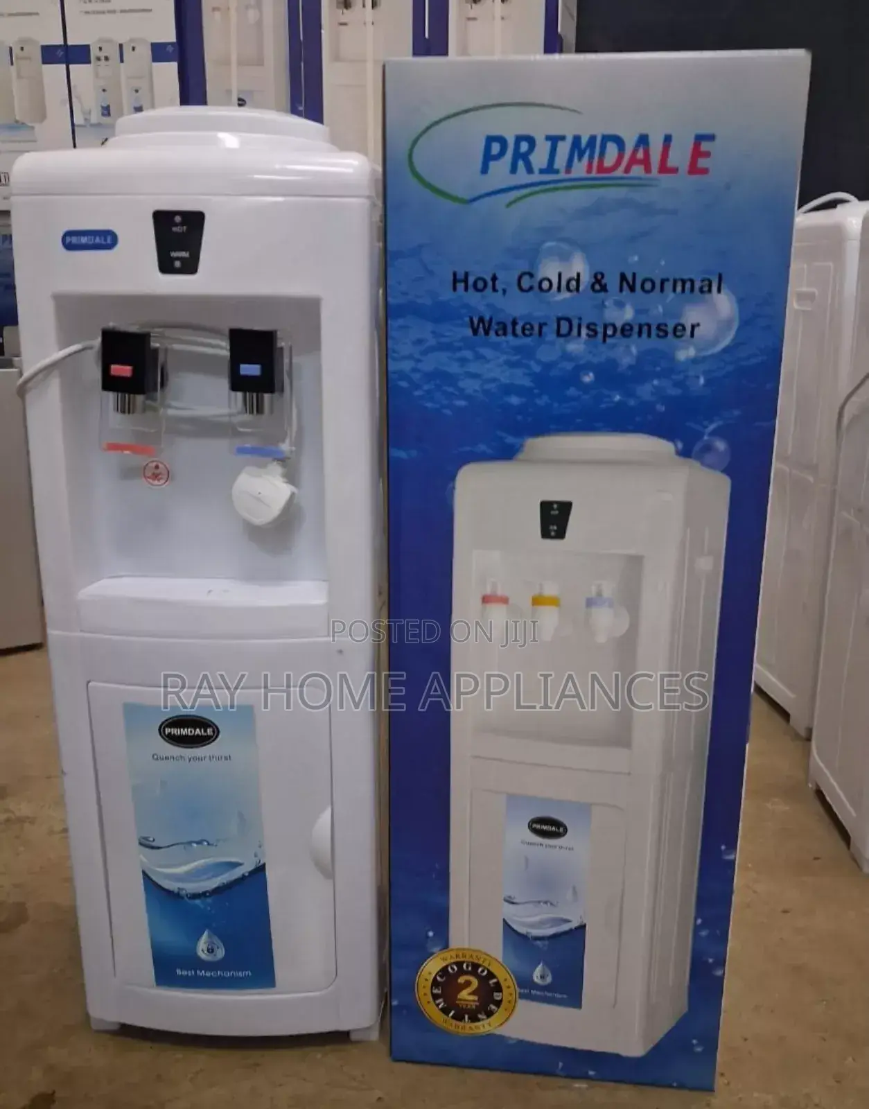 Hot and Normal 
Primdale Dispenser