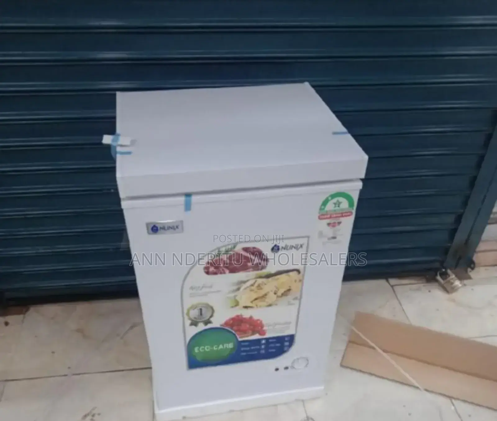 Pure Colour White -Nunix 100l Freezer