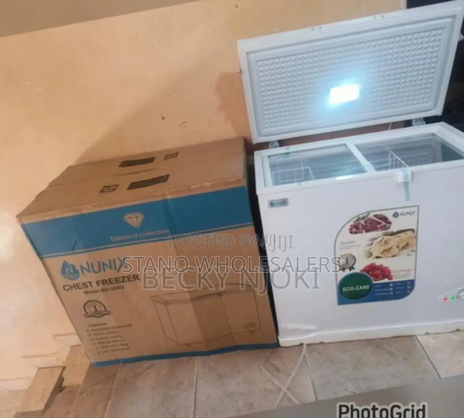 Demacated Freezer- Nunix 100l Freezer