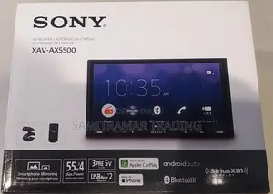 Xav-Ax5500 Sony 2-Din 6.95" Av Receiver Apple Carplay, Android Auto
