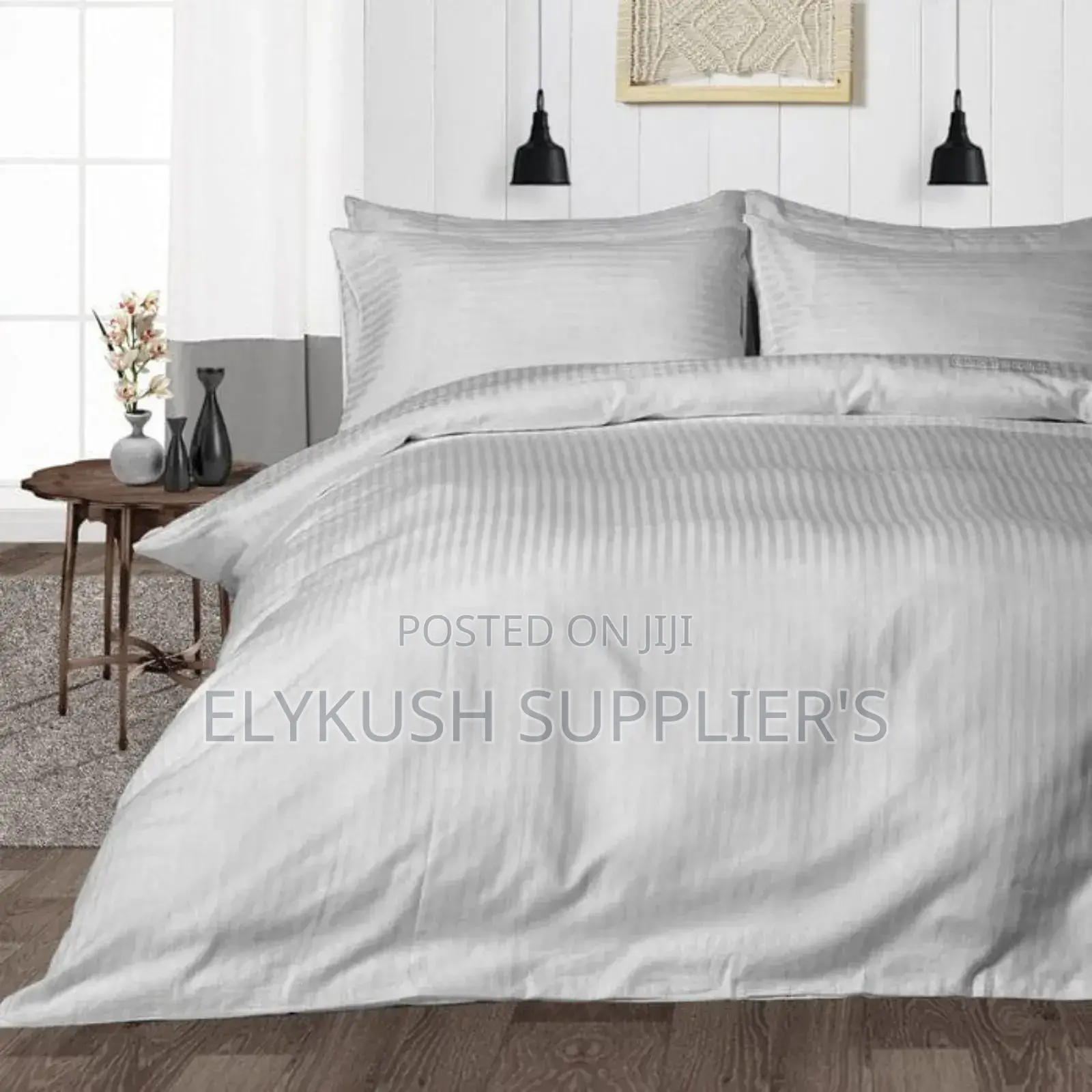 Quality Stripped Duvet Cover 6x7