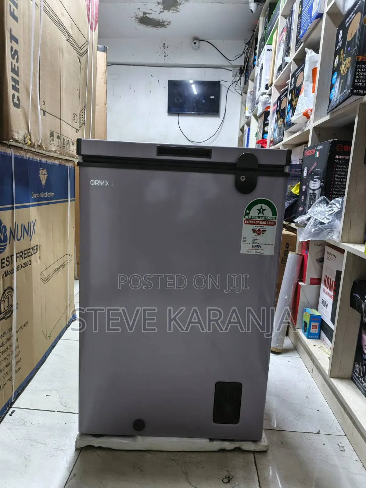 Oryx Mika Chest Freezer, 95l Capacity