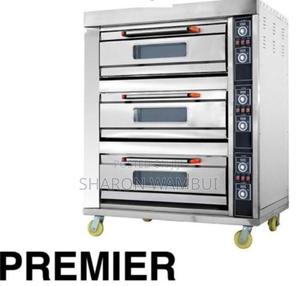 Commercial Electric Oven 3 Decks 6 Trays/Electric Oven 3 Decks 6 Tray - thumbnail 2