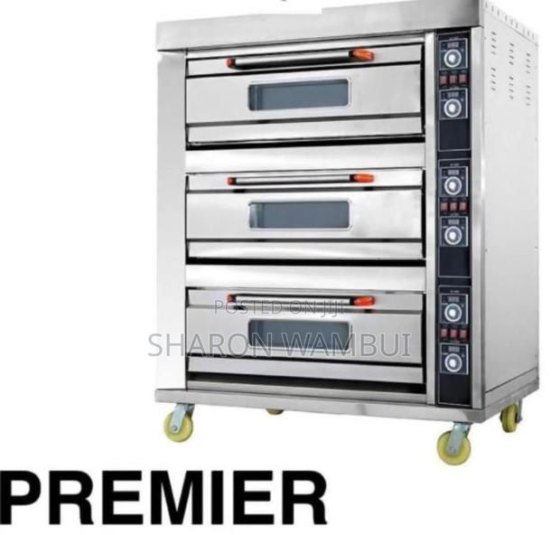 Commercial Electric Oven 3 Decks 6 Trays/Electric Oven 3 Decks 6 Tray - main view