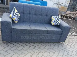 Grey Three Seater Sofa