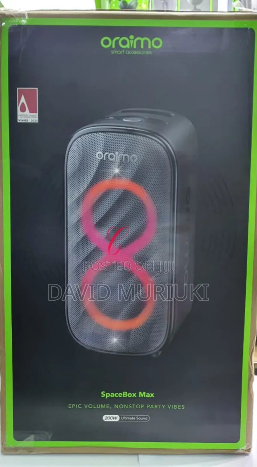 Oraimo Spacebox Max Obs-982 200w Ultimate Sound Auracast Spacebox
