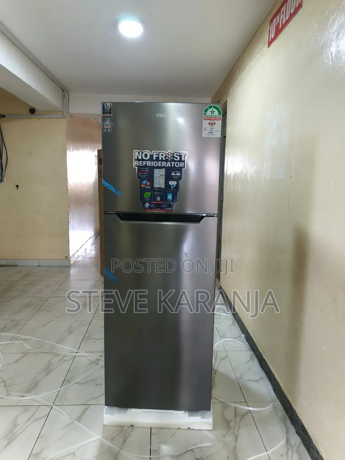 Mika 247l Double Door No Frost Fridge