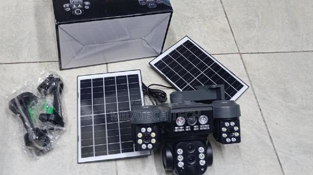 Triple Lens 4g Electric PTZ CCTV Surveillance