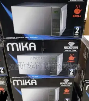 Colour Black Mika- Mika Digital Microwave With Grill
