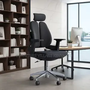 Office Chairs: High-back Orhopedic Office Seat