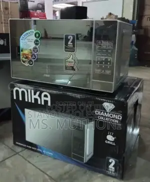 Restocked Mika#Digital Microwave With New Grill Oven