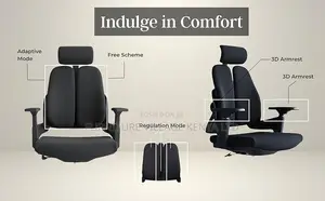 Office Chairs: High-back Orhopedic Office Seat