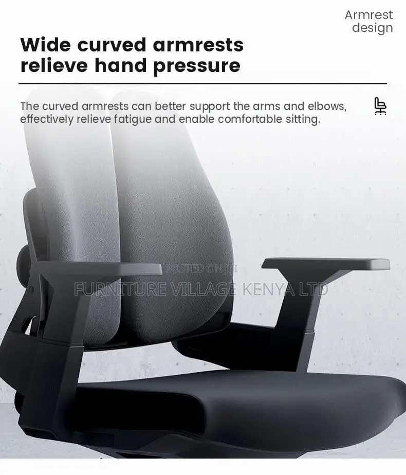 Office Chairs: High-back Orhopedic Office Seat