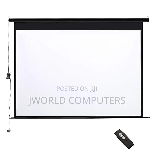 Lw Eps -240e - Electric Projector Screen 240 X 240 CMS - main view