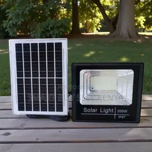 High Power 200w Solar Flood Light Ip67 Waterproof for Parking Lot
