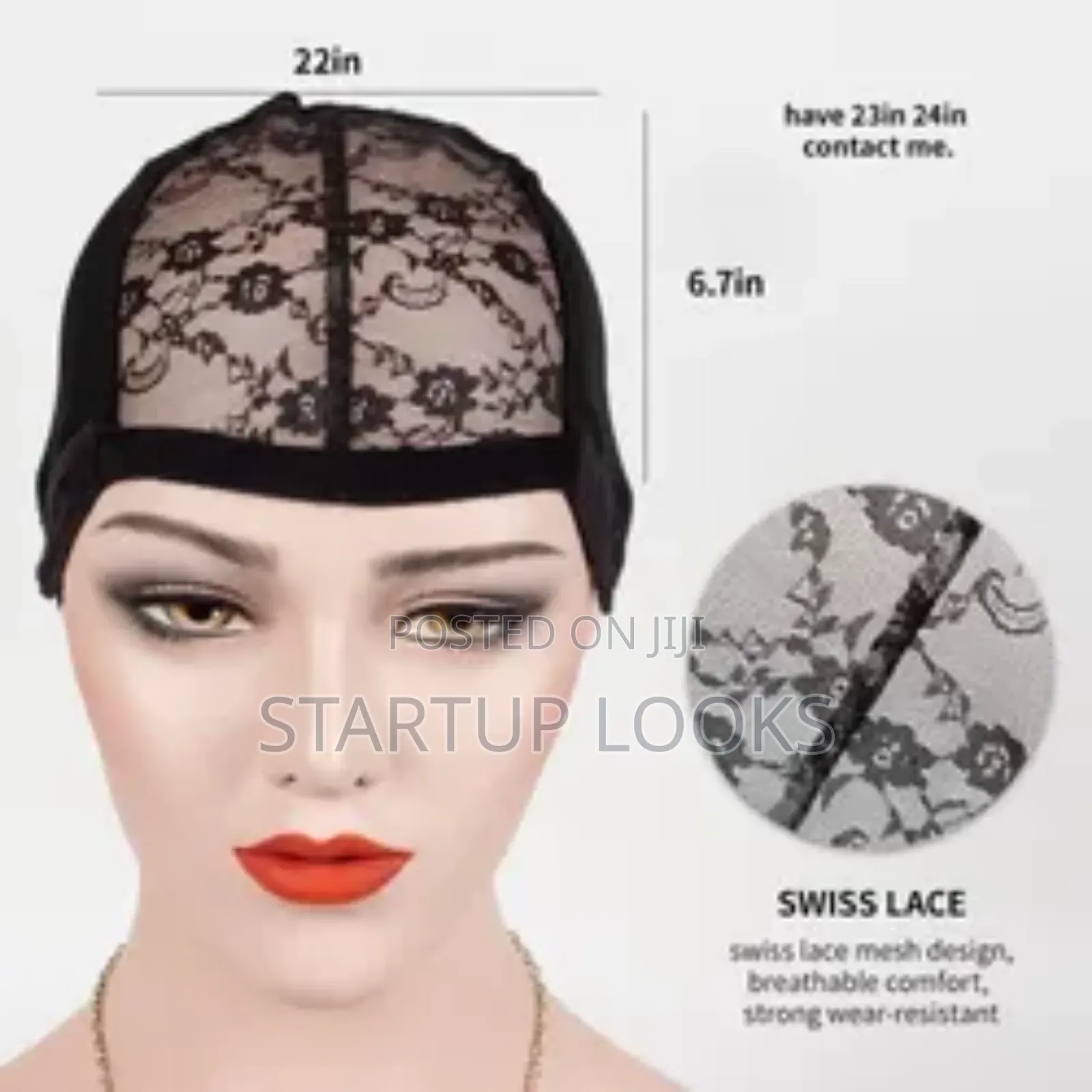 Wig Making Mesh Wig Cap + Free Pins