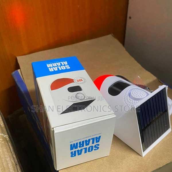 120db Ip65 Waterproof Security Siren Solar Motion Sensor Alarm - main view