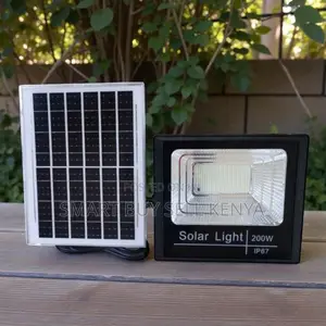 Dusk to Dawn 200w Solar Flood Light Ip67 Waterproof Rustproof Design